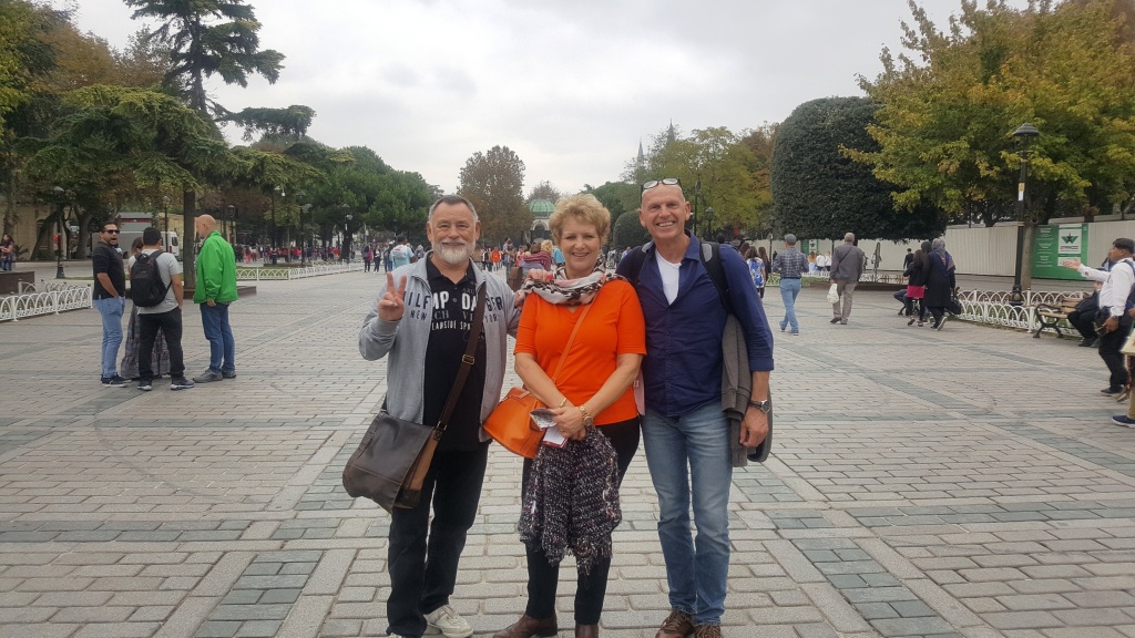 Met Dieter en Irmgard in Istanbul